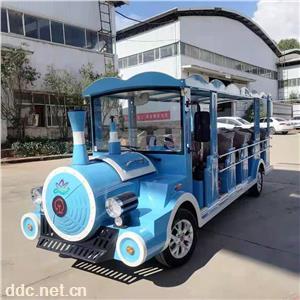  十四座无人驾驶观光车  接待乘客 无忧游览车利凯
